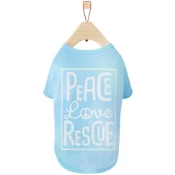 Frisco Peace Love Rescue Dog & Cat T-Shirt -Cat Supply Store 315068 PT4. AC SS1800 V1646350198