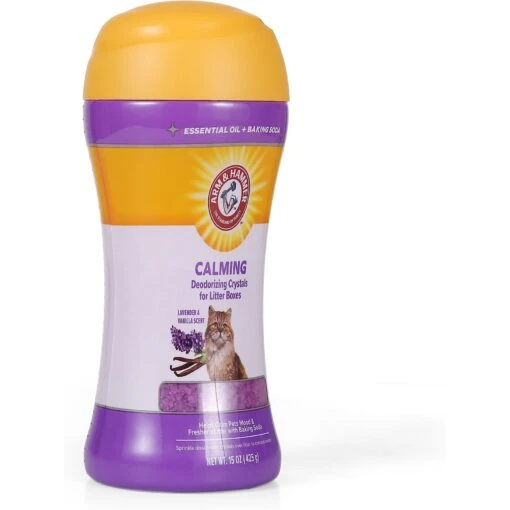 ARM & HAMMER PRODUCTS Calming Lavender & Vanilla Scent Cat Litter Box Deodorizing Crystals -Cat Supply Store 315802 PT2. AC SS1800 V1636398690