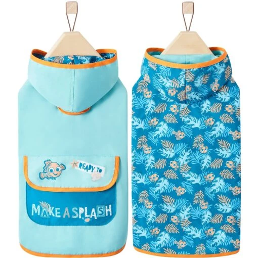 Pixar Finding Nemo Lightweight "Make A Splash" Dog & Cat Packable Raincoat -Cat Supply Store 316506 PT4. AC SS1800 V1646176458