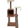 Two By Two The Redwood 53-in Cat Tree & Condo, Beige/Brown -Cat Supply Store 316946 MAIN. AC SS1800 V1642631520