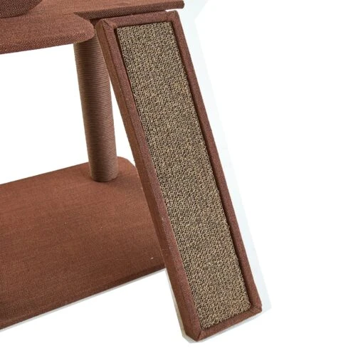 Two By Two The Redwood 53-in Cat Tree & Condo, Beige/Brown -Cat Supply Store 316946 PT6. AC SS1800 V1642639321