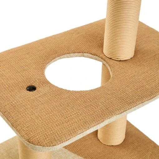 Two By Two The Cottonwood 51-in Cat Tree & Condo, Beige -Cat Supply Store 316954 PT5. AC SS1800 V1642641115