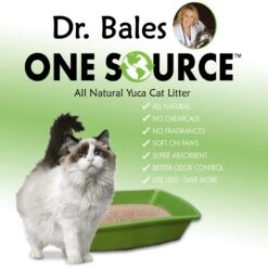 Dr. Bales One Source Clumping Cat Litter -Cat Supply Store 329350 PT6. AC SS1800 V1634075491