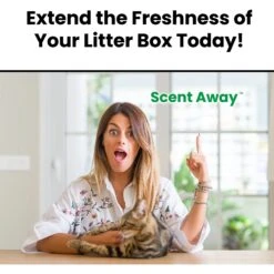 Scent Away Cat Litter Box Deodorizer -Cat Supply Store 329524 PT4. AC SS1800 V1633391770