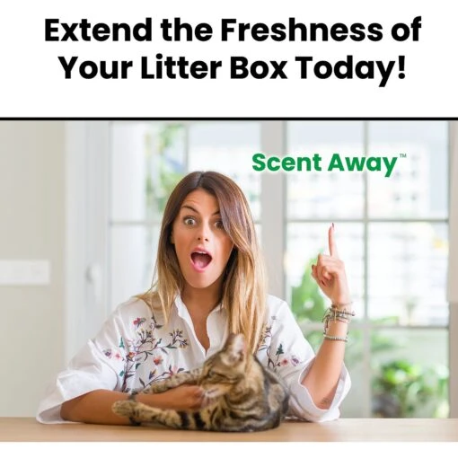 Scent Away Cat Litter Box Deodorizer -Cat Supply Store 329524 PT4. AC SS1800 V1633391770