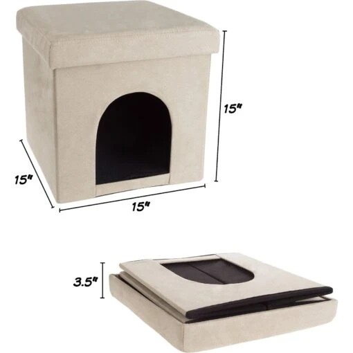 Pet Adobe Ottoman Dog & Cat House -Cat Supply Store 345041 PT1. AC SS1800 V1637281664