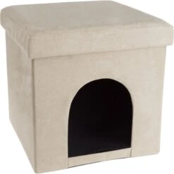 Pet Adobe Ottoman Dog & Cat House -Cat Supply Store 345041 PT4. AC SS1800 V1637284639