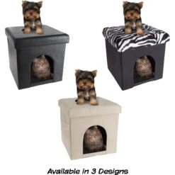 Pet Adobe Ottoman Dog & Cat House -Cat Supply Store 345041 PT5. AC SS1800 V1637284290