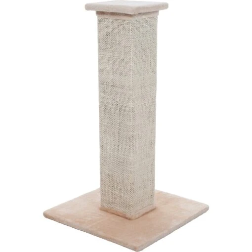 Pet Adobe 10.8-in Sisal & Burlap Cat Scratching Post -Cat Supply Store 345063 PT6. AC SS1800 V1637281676