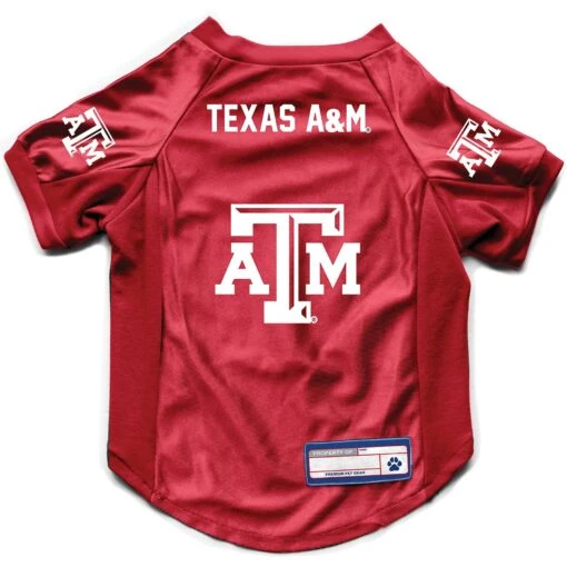 Littlearth NCAA Stretch Dog & Cat Jersey, Texas A & M University -Cat Supply Store 352696 MAIN. AC SS1800 V1642583820