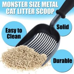 IPrimio Monster Litter Cat Scooper -Cat Supply Store 352828 PT2. AC SS1800 V1642529793