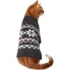 Frisco Gray Chevron Print Dog & Cat Sweater -Cat Supply Store 353555 MAIN. AC SS1800 V1659006935