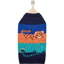 Frisco Anaconda Cheetah Colorblock Dog & Cat Sweater -Cat Supply Store 353596 PT4. AC SS1800 V1659726300