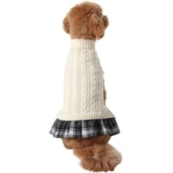 Frisco Plaid Dog & Cat Sweater Dress -Cat Supply Store 353673 PT2. AC SS1800 V1659008189