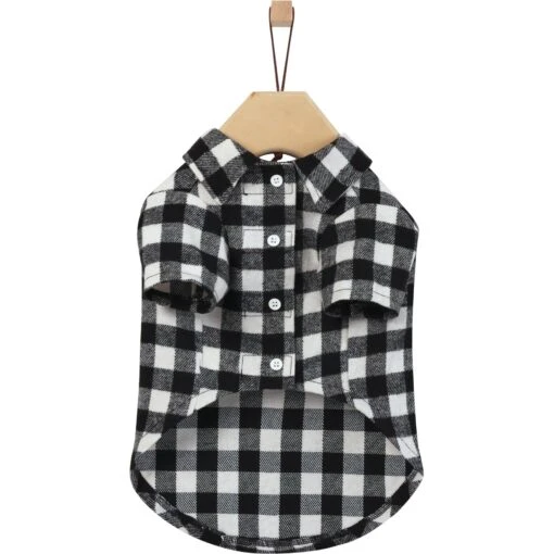 Frisco Black Plaid Dog & Cat Shirt -Cat Supply Store 353682 PT4. AC SS1800 V1659726657