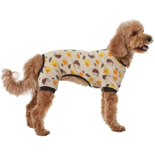 Frisco Hedgehog Dog & Cat Fleece Pajamas -Cat Supply Store 353730 PT2. AC SS1800 V1659010676