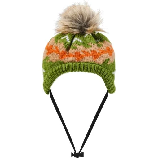 Frisco Striped Poof Dog & Cat Knitted Hat -Cat Supply Store 353793 MAIN. AC SS1800 V1659725806