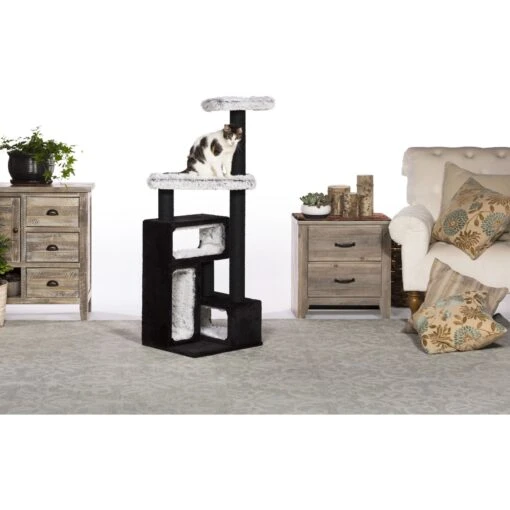 Prevue Pet Products Domino Cat Tower -Cat Supply Store 354650 PT4. AC SS1800 V1662064830