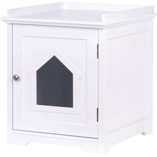 Pawland Decorative Cat House & Litter Box Enclosure -Cat Supply Store 356210 PT5. AC SS1800 V1641601338