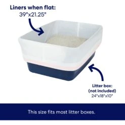 Frisco Litter Box Pan Liners -Cat Supply Store 361651 PT1. AC SS1800 V1661864694