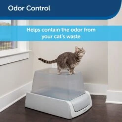 PetSafe ScoopFree Top Entry Litter Box Privacy Cover -Cat Supply Store 368979 PT2. AC SS1800 V1700155328