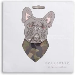 Boulevard Personalized Remy Camo Dog Bandana -Cat Supply Store 370165 PT2. AC SS1800 V1649370479