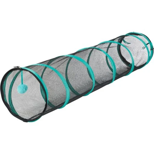 Frisco Mesh Outdoor Extra Tall Pop-up Cat Playpen & Tunnel -Cat Supply Store 371206 PT4. AC SS1800 V1663094504