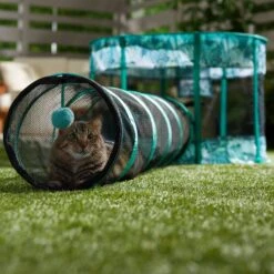 Frisco Mesh Outdoor Extra Wide Pop-up Cat Playpen & Tunnel -Cat Supply Store 371212 PT6. AC SS1800 V1663094505