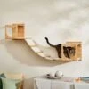 Frisco Cat Silhouette With Bridge Wall Mounted Cat Wall Shelves -Cat Supply Store 373441 MAIN. AC SS1800 V1672765575