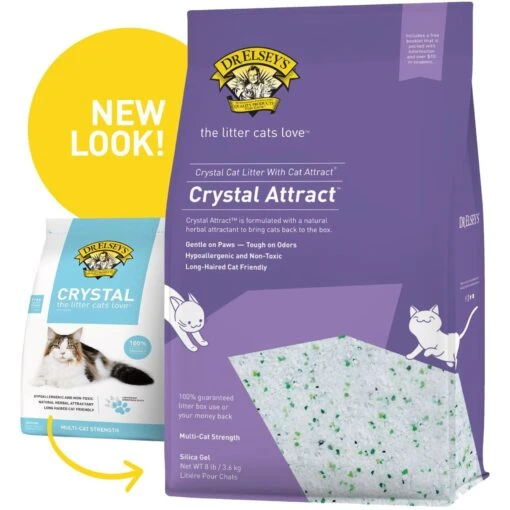 Dr. Elsey's Crystal Attract Long-Hair Crystal Cat Litter -Cat Supply Store 47186 PT3. AC SS1800 V1701368807