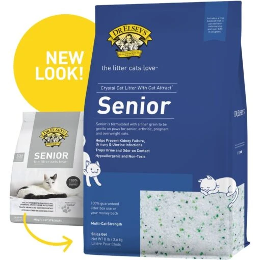 Dr. Elsey's Senior Crystal Cat Litter -Cat Supply Store 47189 PT4. AC SS1800 V1701368836