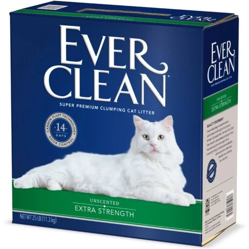 Ever Clean Extra Strength Unscented Clumping Clay Cat Litter -Cat Supply Store 47340 PT5. AC SS1800 V1556635052