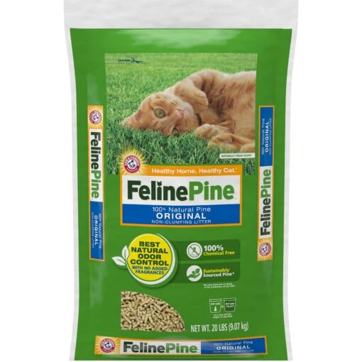 Feline Pine Original Non-Clumping Wood Cat Litter -Cat Supply Store 47407 MAIN. AC SS1800 V1663796962