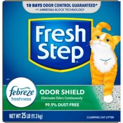 Fresh Step Odor Shield Febreze Scented Clumping Clay Cat Litter -Cat Supply Store 47418 PT6. AC SS1800 V1695137727