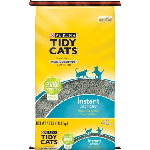 Tidy Cats Instant Action Unscented Non-Clumping Clay Cat Litter -Cat Supply Store 49106 MAIN. AC SS1800 V1700162202