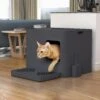 Way Basics Meowy Studio Loo Litter Box Enclosure -Cat Supply Store 530630 MAIN. AC SS1800 V1651684593