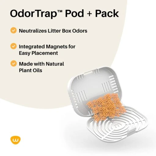 OdorTrap Pod Cat Litter Box Filter -Cat Supply Store 535198 PT2. AC SS1800 V1657658791