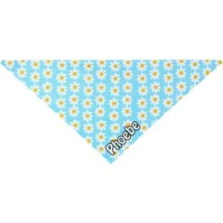 Frisco Personalized Blue Daisy Bandana -Cat Supply Store 555206 PT3. AC SS1800 V1669839917