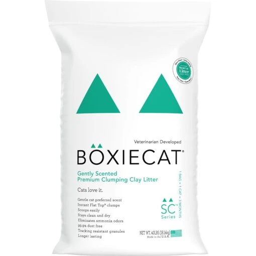 Boxiecat Gently Scented Premium Clumping Clay Cat Litter -Cat Supply Store 582094 MAIN. AC SS1800 V1658518584