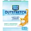 Fresh Step Outstretch Simply Unscented Cat Litter, 26-lb Box -Cat Supply Store 605102 MAIN. AC SS1800 V1694454659