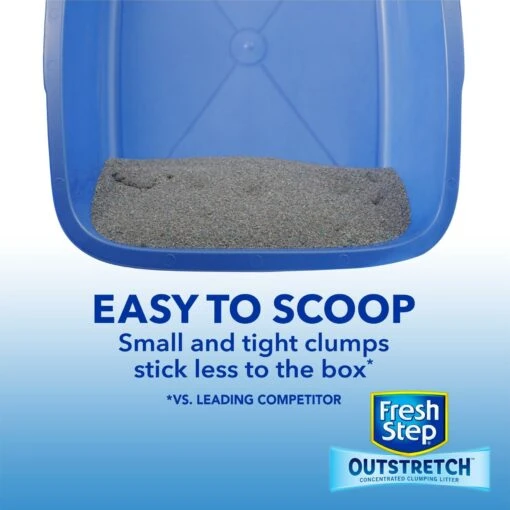 Fresh Step Outstretch Simply Unscented Cat Litter, 26-lb Box -Cat Supply Store 605102 PT1. AC SS1800 V1694454628