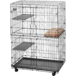 MidWest Collapsible Wire Cat Cage Playpen -Cat Supply Store 60753 PT2. AC SS1800 V1569619651