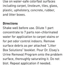 Dr. Elsey's Precious Cat Urine Removal Program With Aromatherapy -Cat Supply Store 60785 PT3. AC SS1800 V1480705606