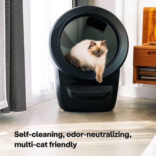 Litter-Robot 4 Automatic Self-Cleaning Cat Litter Box -Cat Supply Store 617582 PT1. AC SS1800 V1682952845