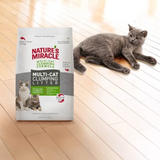 Nature's Miracle Intense Defense Scented Clumping Clay Cat Litter -Cat Supply Store 633374 PT5. AC SS1800 V1667948922