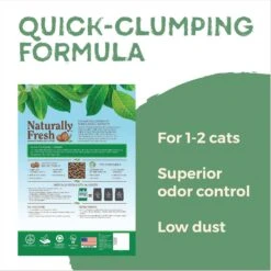 Naturally Fresh Quick Clumping Unscented Cat Litter, 40-lb Bag -Cat Supply Store 639646 PT2. AC SS1800 V1664228404