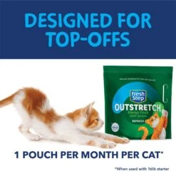 Fresh Step Outstretch Always Fresh Litter System, Starter Kit 16-lb Box & 7-lb Pouch -Cat Supply Store 645654 PT8. AC SS1800 V1694465276