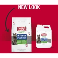 Nature's Miracle Intense Defense Unscented Clumping Clay Cat Litter -Cat Supply Store 646334 PT3. AC SS1800 V1668026932