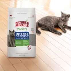 Nature's Miracle Intense Defense Unscented Clumping Clay Cat Litter -Cat Supply Store 646334 PT6. AC SS1800 V1668026242