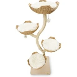 Mau Lifestyle Ivy Cat Tree, White, Large -Cat Supply Store 674790 PT3. AC SS1800 V1665780747